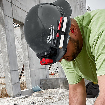 Gray full best sale brim hard hat