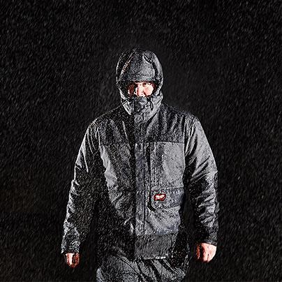 Milwaukee heated cheap rain jacket