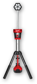 milwaukee 18v light stand