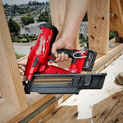 Home depot milwaukee online framing nailer