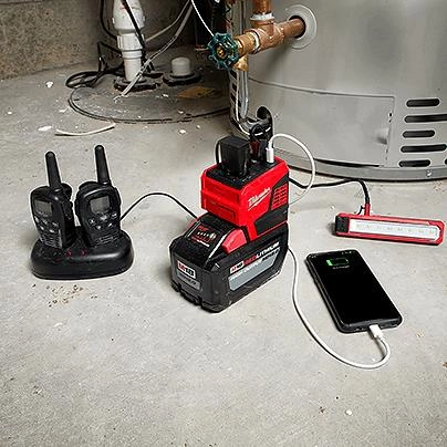 Milwaukee portable power source sale