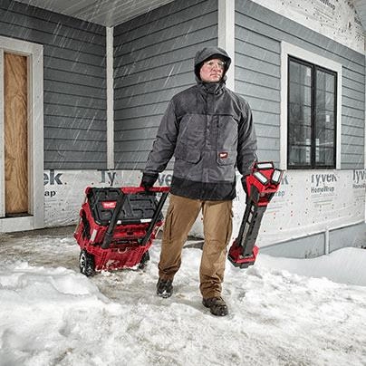 Milwaukee tool snow outlet blower