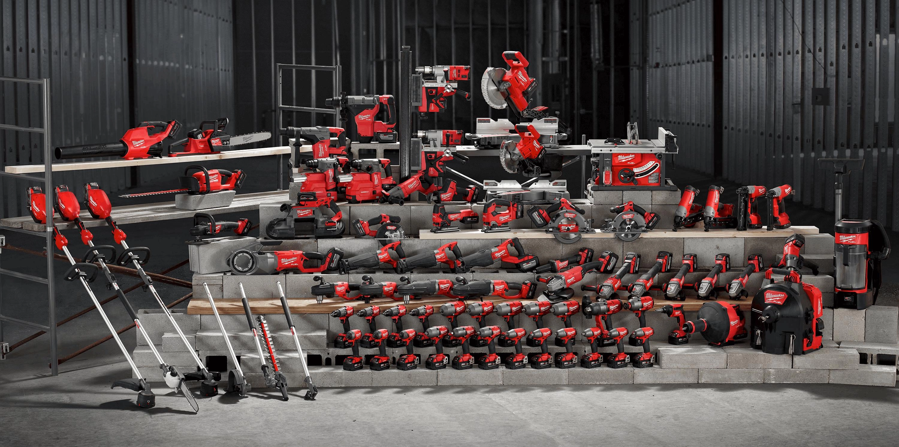 milwaukee m18 full line