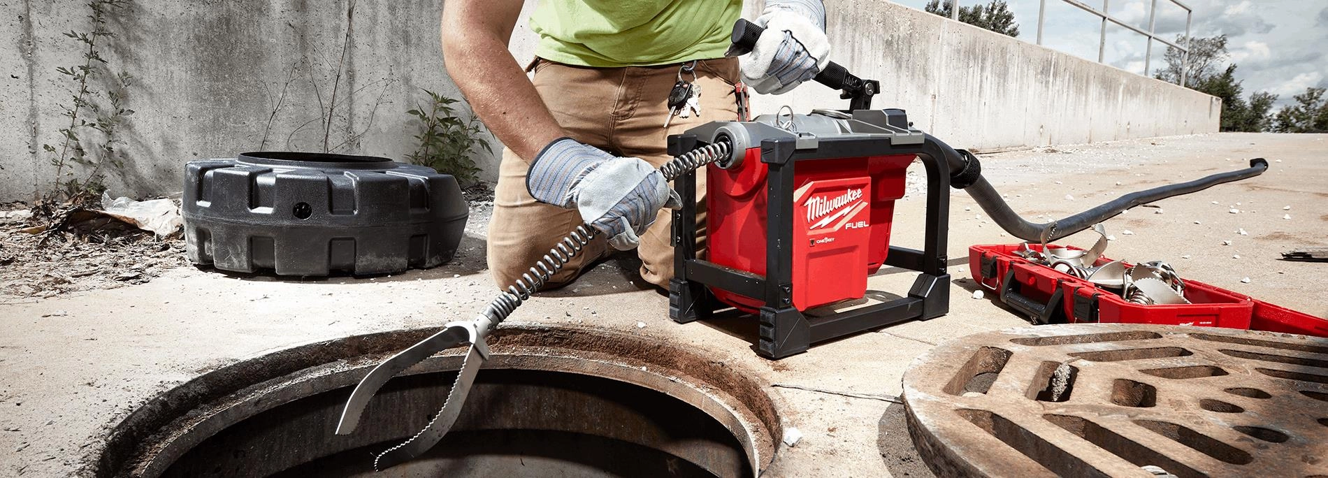 Sewer and Drain Maintenance Milwaukee Tool