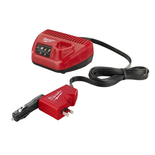 milwaukee battery charger for car