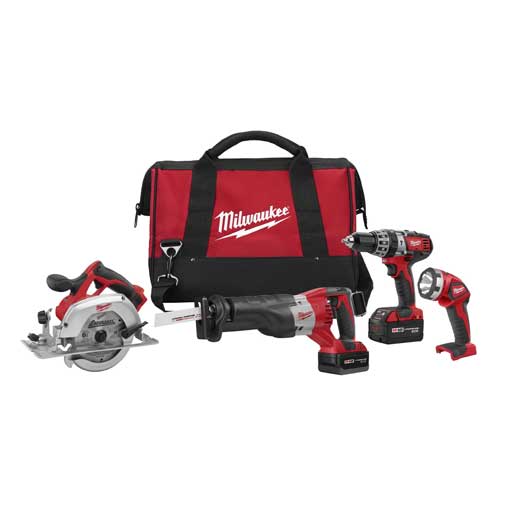 M18™ Cordless LITHIUM-ION 4-Tool Combo Kit