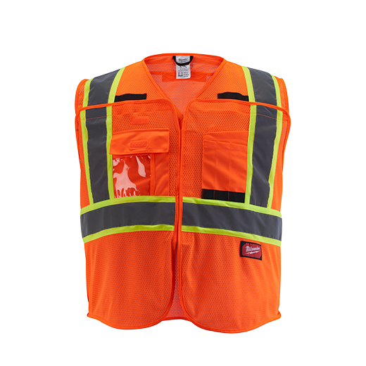 Class 2 High Visibility Mesh Safety Vests | Milwaukee Tool