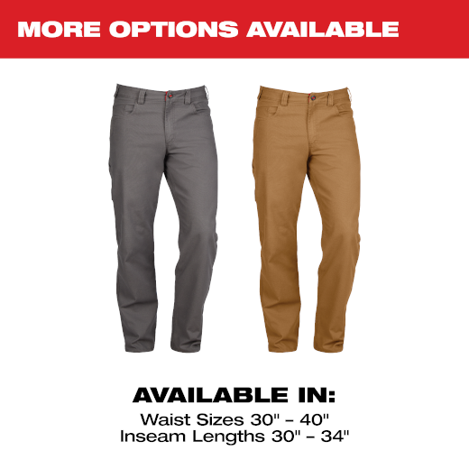 Heavy Duty Flex Work Pants | Milwaukee Tool