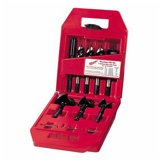 Plumbers' Selfeed Bit Kit (7 PC)