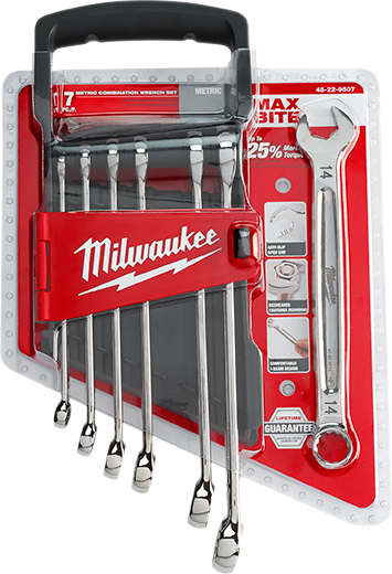 7pc Combination Mechanic Wrench Set - SAE | Milwaukee Tool