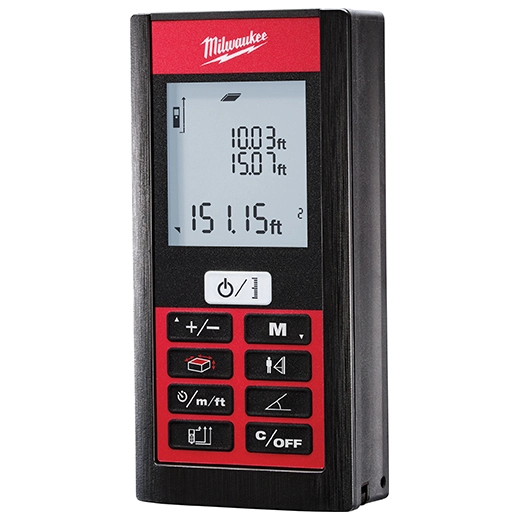 Milwaukee laser outlet measure