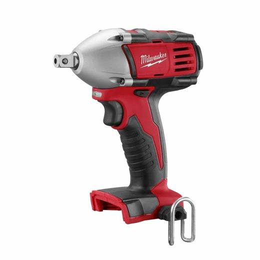 Product image for Milwaukee 2652-20 18 Volt 1/2 Inch 2200 RPM Cordless Compact Impact Wrench and Pin Detent